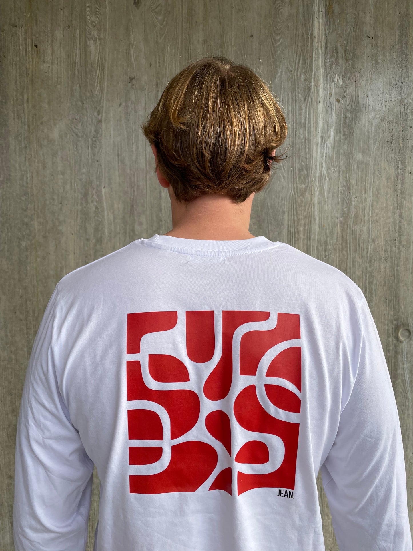 Longsleeve met rood design