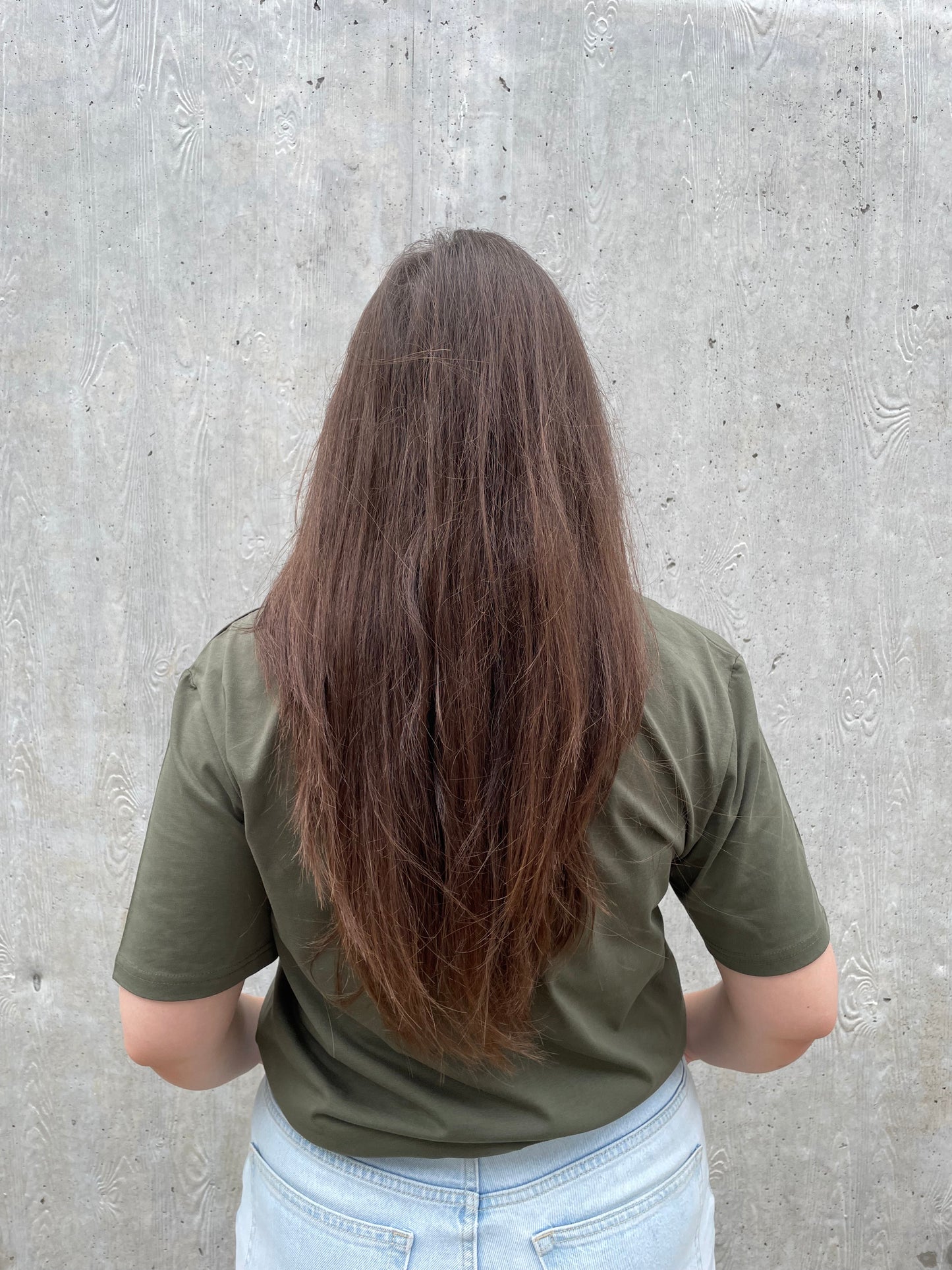 T-shirt basic logo - Khaki