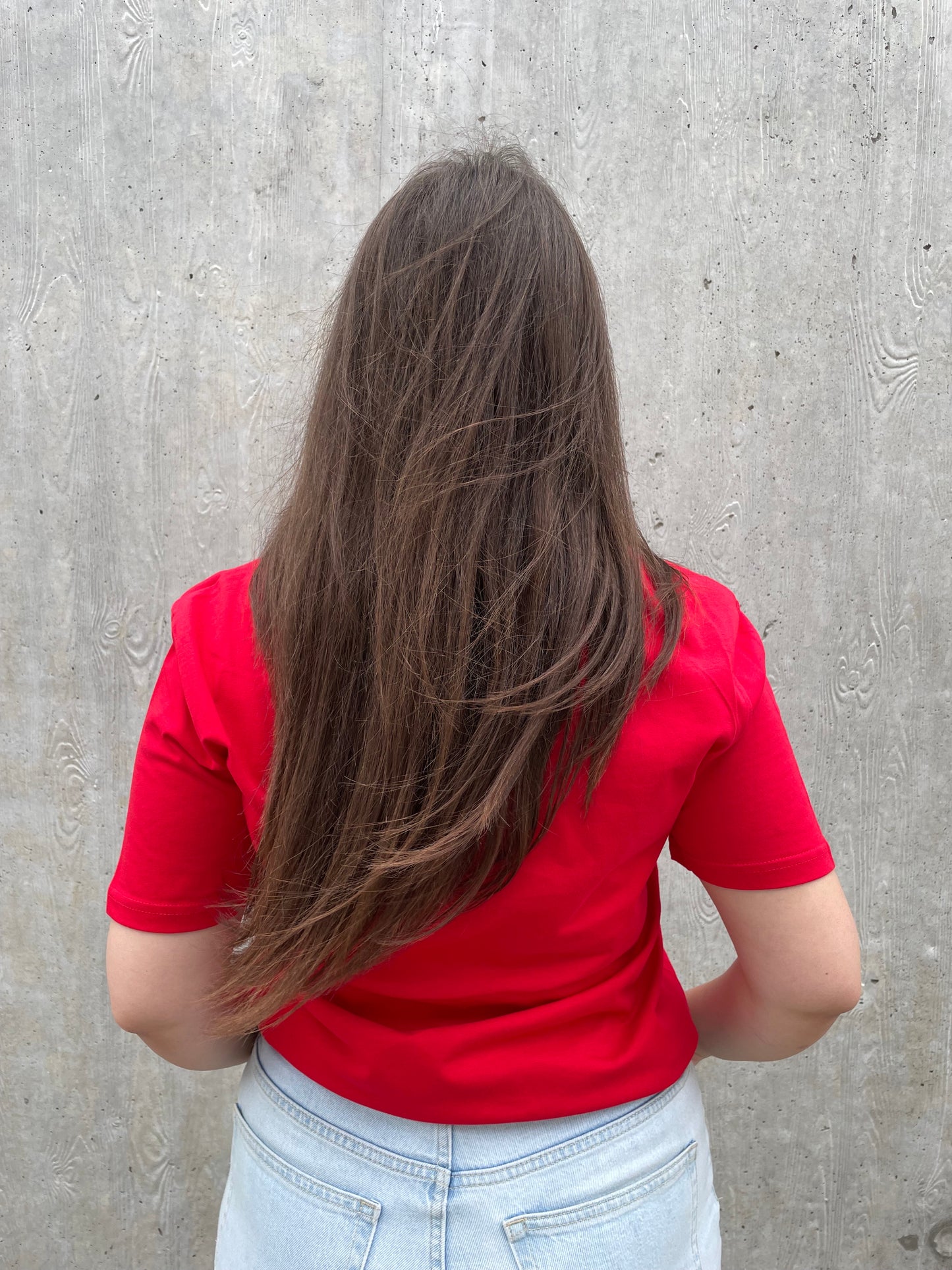 T-shirt basic logo - Rood