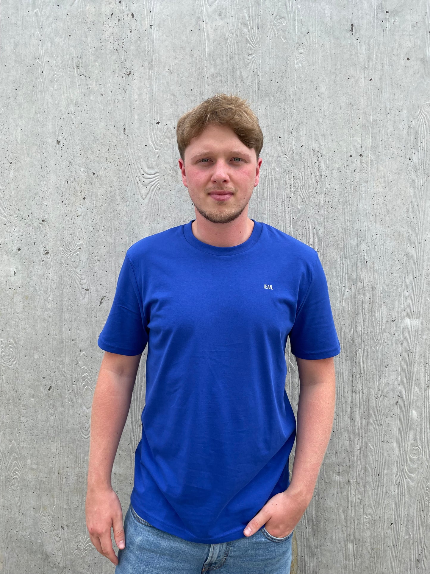 T-shirt basic logo - Fel blauw