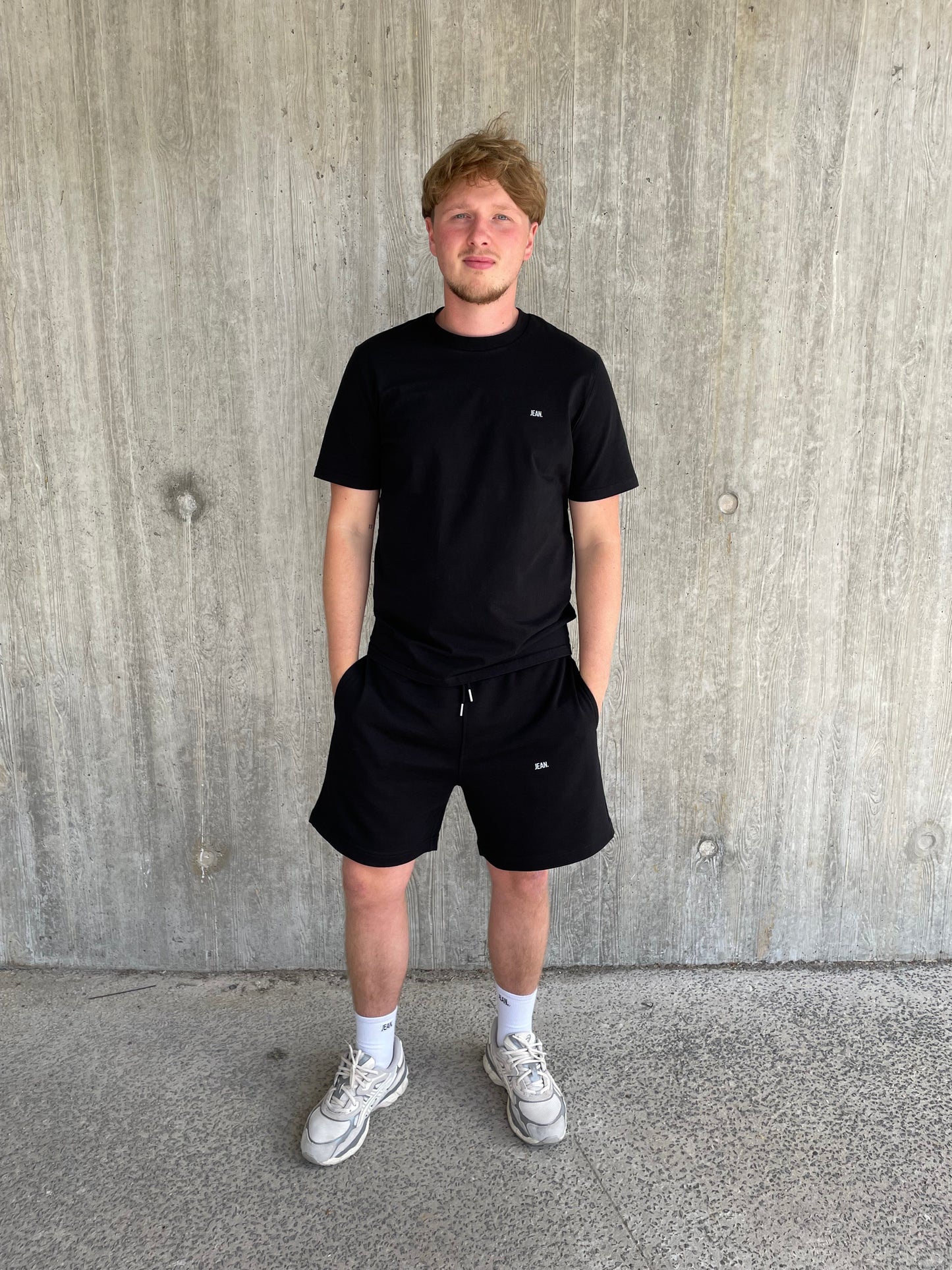 Short met basic logo - Zwart